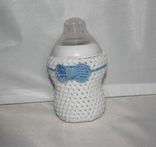 Handmade crochet baby - , bottle