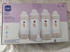 MAM Anti-Colic Baby Bottles X4