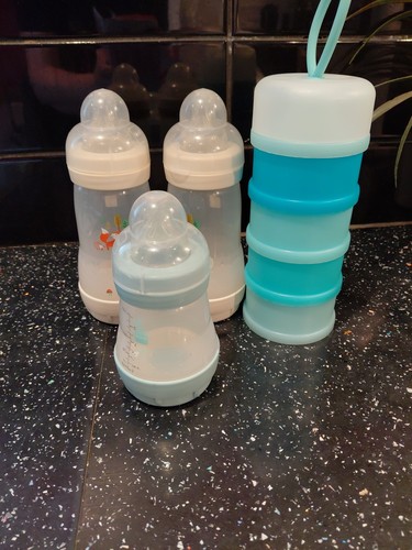 Mam bottles and teats - and,