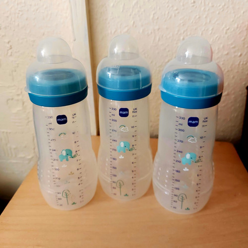 Mam baby bottle - 3, x