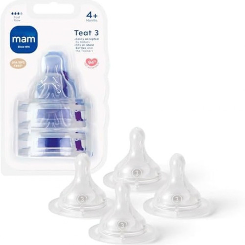 Mam teats size - 4, pack