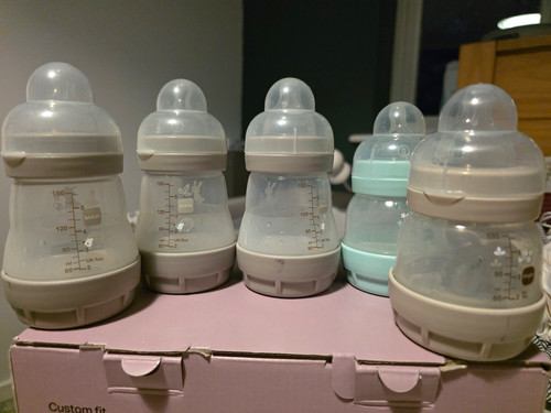 Mam baby bottle - set, with