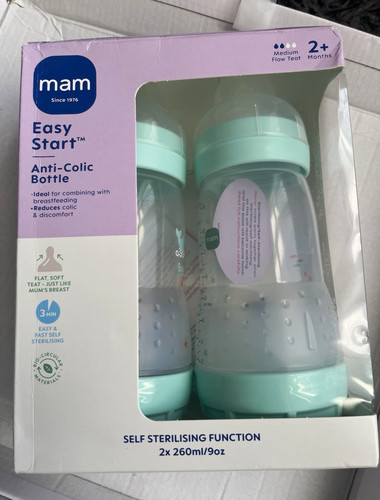 Mam easy start bottle - start, set