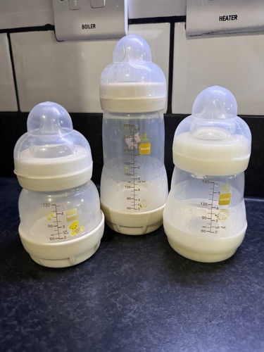 Mam bottles - 3x,
