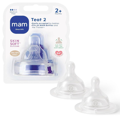 Mam medium flow silicone - medium,