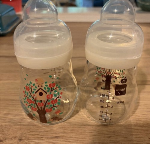 Mam 2xglass 160 bottles - 2xglass,