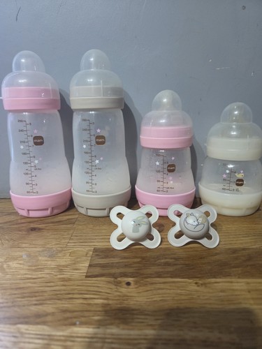 Mam bottle and - and, dummy