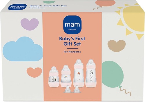 Mam baby first bottle set - first,