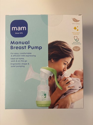 Mam manual breast pump - breast,