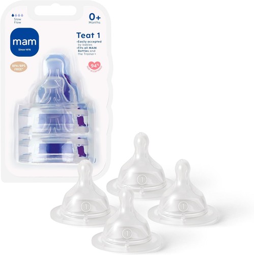 Mam teats size pack - teats, 4