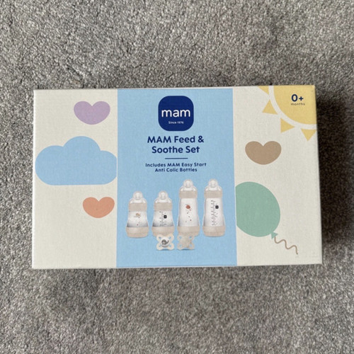 Mam bottle and - and, dummy